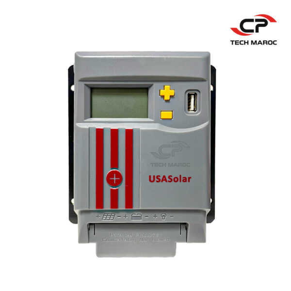 REGULATEUR DE CHARGE USA Solar MPPT 12/24V ( 10A / 20A / 30A)